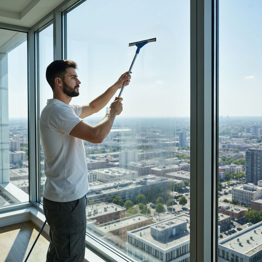 전문 청소 진행